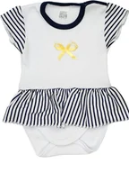 Body dla niemowląt - BODY SUKIENKA KRÓTKI RĘKAW BODOSUKIENKA Niemowlęce body bawełniane Rozm 56 - miniaturka - grafika 1