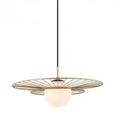 Lampy sufitowe - Italux Lampa zwis Alison MDM-4001/1 GD MDM-4001/1 GD - miniaturka - grafika 1