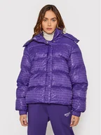 Kurtki damskie - ROTATE Kurtka zimowa Tina RT784 Fioletowy Oversize - miniaturka - grafika 1