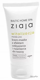 ZIAJA - Baltic Home SPA - Witalizacja - Nawilżająco-odżywczy krem-maska do twarzy - 50 ml - Maseczki do twarzy - miniaturka - grafika 1