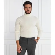 Swetry męskie - Oscar Jacobson Golf Salim Rollneck | Regular Fit | z dodatkiem wełny i kaszmiru - miniaturka - grafika 1