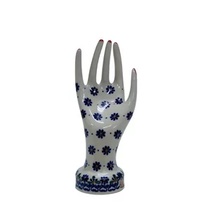Ceramiczny stojak na biżuterię Ceramika Bolesławiec - Biżuteria - akcesoria - miniaturka - grafika 1