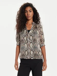 Morgan Koszula 242-CLIPA.F Brązowy Regular Fit - Koszule damskie - miniaturka - grafika 1