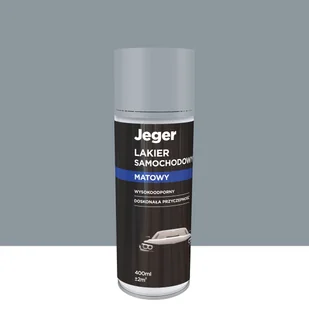 Lakier samochodowy podkład 0.4 l szary mat Jeger - Farby i lakiery w sprayu - miniaturka - grafika 1