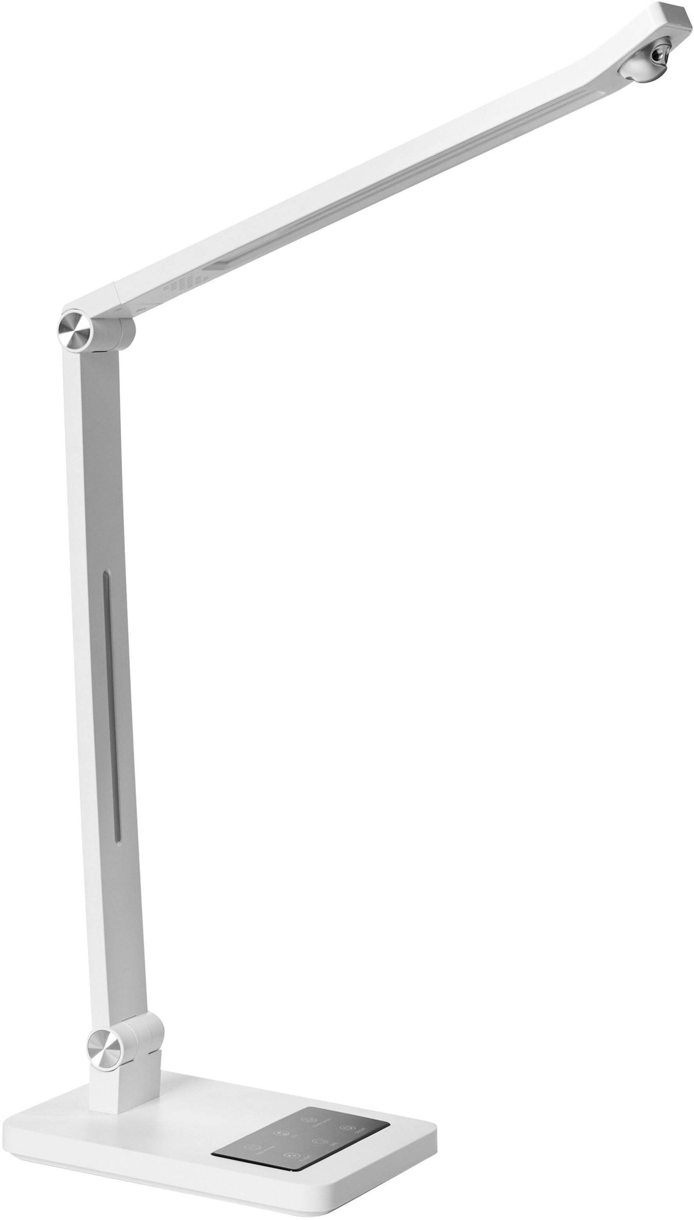 Lampka biurkowa Beliani Lampa biurkowa LED LEPUS Z czujnikiem ruchu Biały