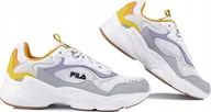 Buty sportowe damskie - Buty Damskie Fila Collene Cb Białe FFW0046 13359 r 40 - miniaturka - grafika 1