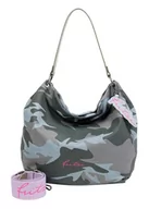 Torebki damskie - Fritzi aus Preussen Joshi02 Canvas Camo Jungle Hobo, Camo Jungle - miniaturka - grafika 1