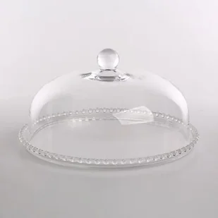 Patera niska z kuleczkami i kloszem - Tace i patery - miniaturka - grafika 1