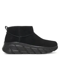 Śniegowce damskie - Śniegowce Skechers Bobs B Flex Hi 117390/BBK Czarny - miniaturka - grafika 1