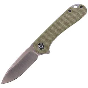 CIVIVI Elementum Flipper Olive Micarta, Satin Finish (C907S) - Noże - miniaturka - grafika 1