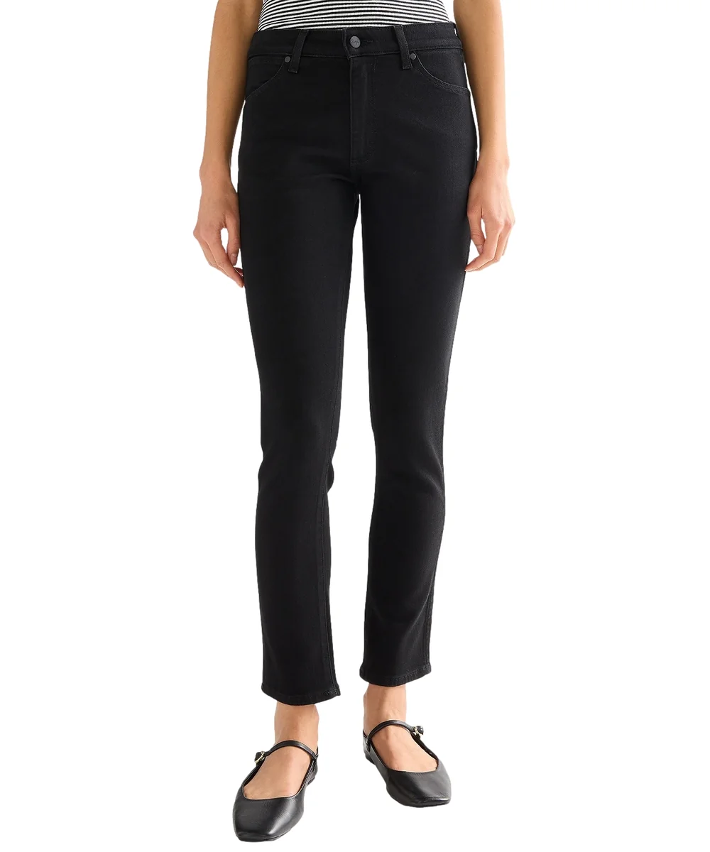 Jeansy Wrangler Sienna 112378447 Retro Black W 28 / L 32