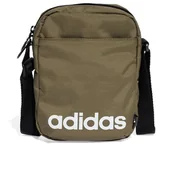 Torby męskie - Torba adidas Linear Org JX9047 - zielona - miniaturka - grafika 1