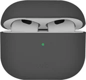 Pozostałe akcesoria do telefonów - UNIQ Lino - etui silikonowe do AirPods 4 szary - Gwarancja bezpieczeństwa. Proste raty. Bezpłatna wysyłka od 170 zł. - miniaturka - grafika 1