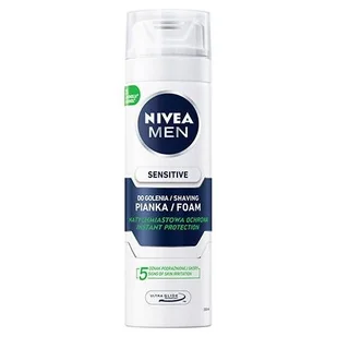 Nivea Men Pianka do golenia Sensitive 250 ml - Kosmetyki do golenia - miniaturka - grafika 2