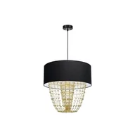 Lampy pozostałe - Milagro Lampa Wisząca Almeria Black/Gold 1x E27 MLP6442 - miniaturka - grafika 1