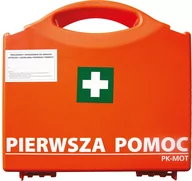 Akcesoria BHP - INNY Apteczka pierwszej pomocy 8 vat Pk-Mot 13x23x29 czerwony 124L016 - miniaturka - grafika 1