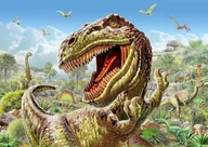 Malowanie po numerach - Malowanie po numerach. Dinozaur T-Rex 40 x 50 6176 - Norimpex - miniaturka - grafika 1