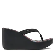 Klapki i japonki damskie - Japonki Ipanema 83521 Czarny - miniaturka - grafika 1