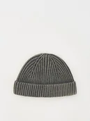 Czapki męskie - Reserved - Czapka beanie - ciemnoszary - miniaturka - grafika 1