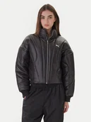Kurtki damskie - Puma Kurtka zimowa Dare To 632173 01 Czarny Regular Fit - miniaturka - grafika 1