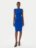 Sukienki - Rinascimento Sukienka koktajlowa CFC0125332003 Niebieski Slim Fit - miniaturka - grafika 1