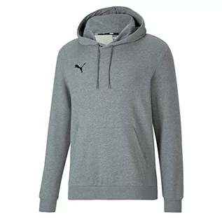 Bluzy męskie - Puma Męska bluza z kapturem Teamgoal 23 Causals Hoodie, Medium Gray Heather, 3XL 656580 - grafika 1