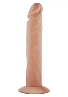 Sztuczne penisy - ToyJoy Długi penis z przyssawką dildo realistyczny giętki - grafika 1