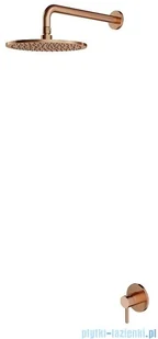 Omnires Y System prysznicowy podtynkowy miedź szczotkowana SYSY36CPB ___ RABAT W KOSZYKU! ___ | - Baterie umywalkowe - miniaturka - grafika 1