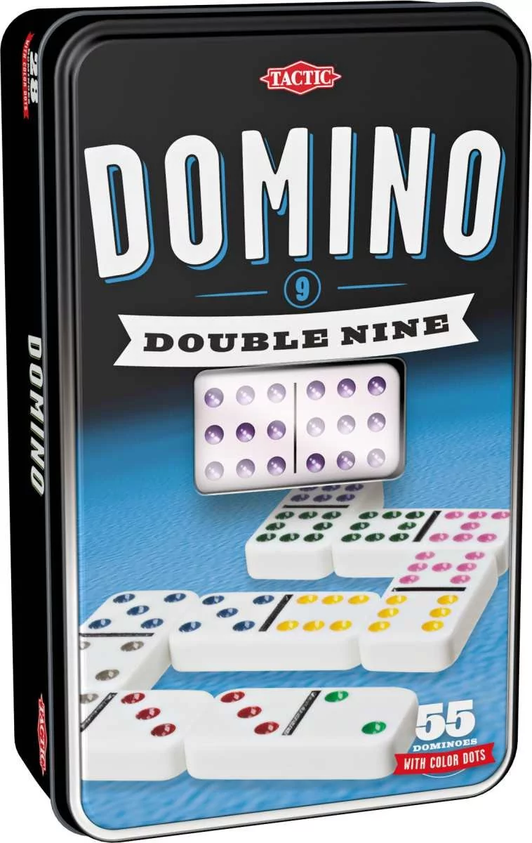 Tactic Domino dziewiątkowe w puszce