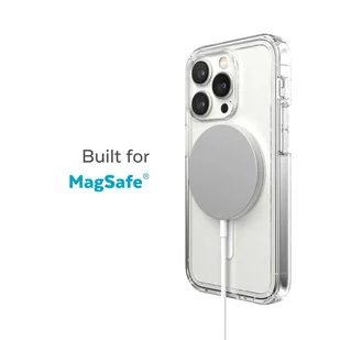 Speck Gemshell + MagSafe - Etui do iPhone 14 Pro z połowką MICROBAN (Clear) - Etui i futerały do telefonów - miniaturka - grafika 4