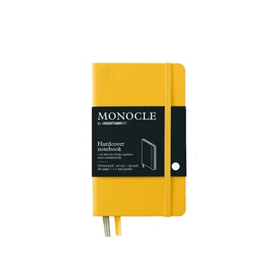 Notatnik Monocle by Leuchtturm1917 Pocket A6, Twarda Oprawa, Kropki, Żółty - Notesy i bloczki - miniaturka - grafika 1