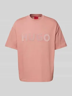 T-shirt o kroju oversized z nadrukiem z logo model ‘Dinkee’ - Koszulki męskie - miniaturka - grafika 1
