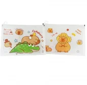 Teczki i skoroszyty - ROZETTE Koperta zapinana A4 z kapibarą - miniaturka - grafika 1