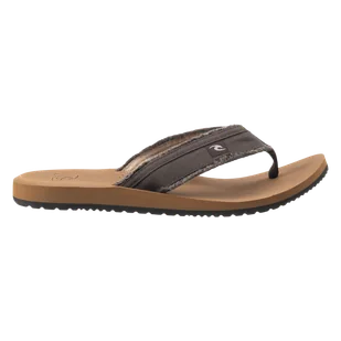 Męskie Japonki RIP CURL REACTOR OPEN TOE 19VMOT_1153 – Brązowy - Klapki i japonki męskie - miniaturka - grafika 1