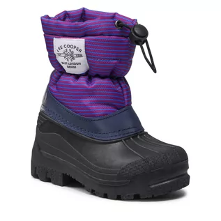 Buty dla dziewczynek - Śniegowce LEE COOPER - LCJ-21-44-0526K Purple - grafika 1