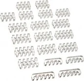 Maskownice do kabli - Organizer SilverStone Uchwyt Przezroczysty 20 sztuk ZUUV-280 - miniaturka - grafika 1