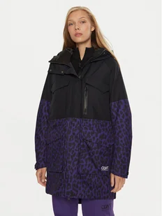 Colourwear Kurtka narciarska Gritty Parka W 7010316 Czarny Regular Fit - Kurtki narciarskie - miniaturka - grafika 1