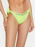Stroje kąpielowe - Tommy Hilfiger Dół od bikini UW0UW04497 Zielony - miniaturka - grafika 1