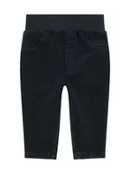 Spodenki dla niemowląt - Steiff Spodnie sztruksowe w kolorze czarnym - miniaturka - grafika 1