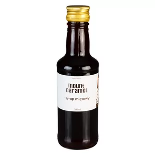 Mount Caramel Syrop miętowy 200 ml - Syropy i koncentraty owocowe - miniaturka - grafika 1