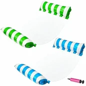 Hamaki - Ylsci Basen Float I Hamak Wodny, Wielofunkcyjny Nadmuchiwany Basen 4 W 1, Dla Dorosłych Z Pompą Powietrzną, Na Basen, Plażę, Na Zewnątrz (Niebieski,.. - miniaturka - grafika 1