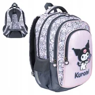 Plecaki - Plecak 4 komorowy Kuromi pink - miniaturka - grafika 1
