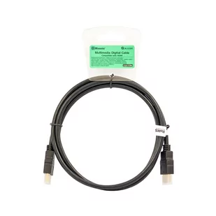 Msonic Kabel HDMI MSONIC ML1819GK M/M 1,5m czarny ML1819GK - Kable - miniaturka - grafika 1