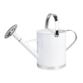 Konewki - Biała konewka cynkowa Esschert Design, 5 l - miniaturka - grafika 1