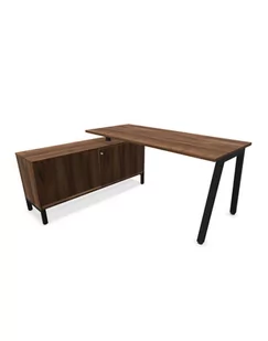 CS5040 biurko A-L 180 cm z sideboardem - Inne meble biurowe - miniaturka - grafika 1