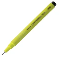 Cienkopisy - PILOT-  Marker cienki Lettering Pen  Czarny - miniaturka - grafika 1