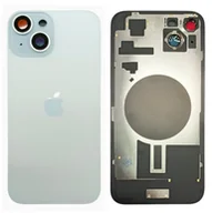 Części serwisowe do telefonów - Klapka Plecki Tył iPhone 15 Plus Blue z Ramką - miniaturka - grafika 1