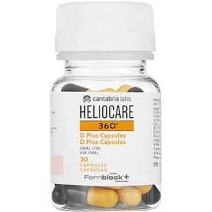 Heliocare 360D Plus Oral Capsules (15g) - Kremy do twarzy z filtrem - miniaturka - grafika 1