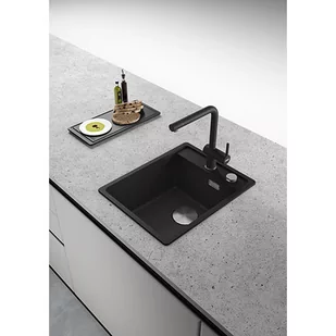 Franke Zlewozmywak fragranitowy Maris MRG 610-37 TL Onyx 114.0661.776 114.0661.776 - Zlewozmywaki - miniaturka - grafika 2