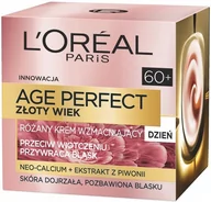 Peelingi i scruby do twarzy - Loreal Paris Paris Age Perfect Neo-Calcium Cream różany krem wzmacniający na dzień 50ml - miniaturka - grafika 1